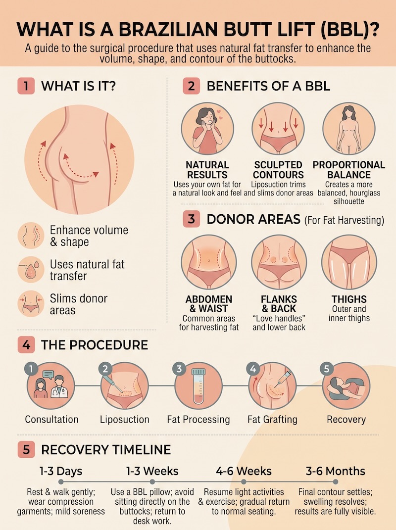 Brazilian Butt Lift West Palm Beach Infographic