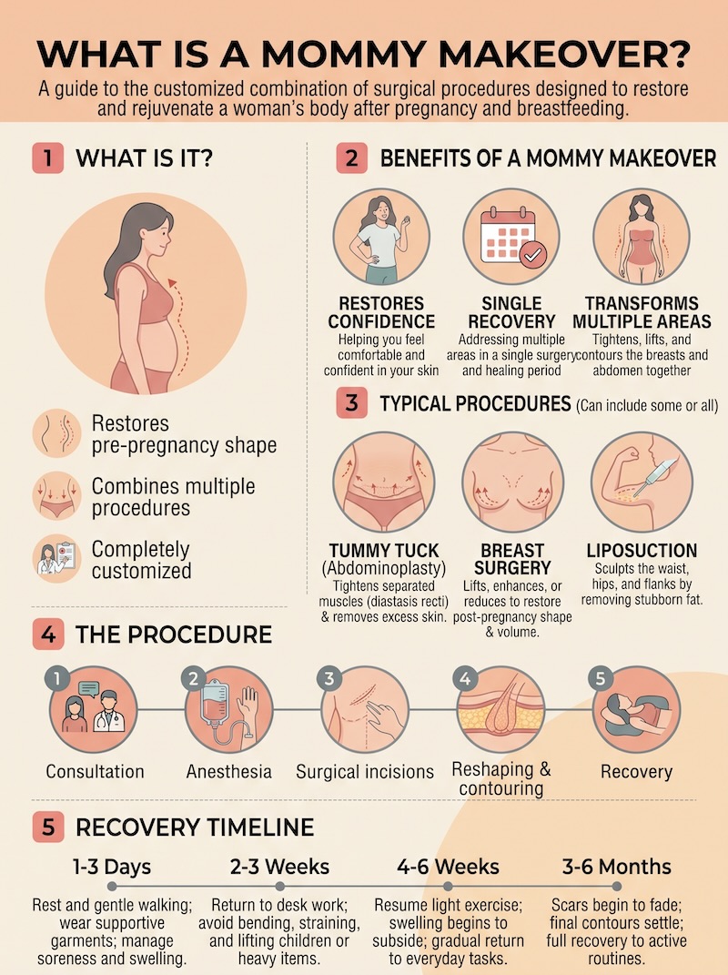 Mommy Makeover West Palm Beach Infographic
